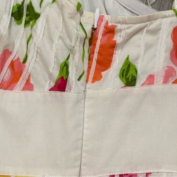 Guess Jeans Sundress Floral Junior’s Sz 3 Multi Color Spaghetti Strap Mini. - Picture 5 of 16